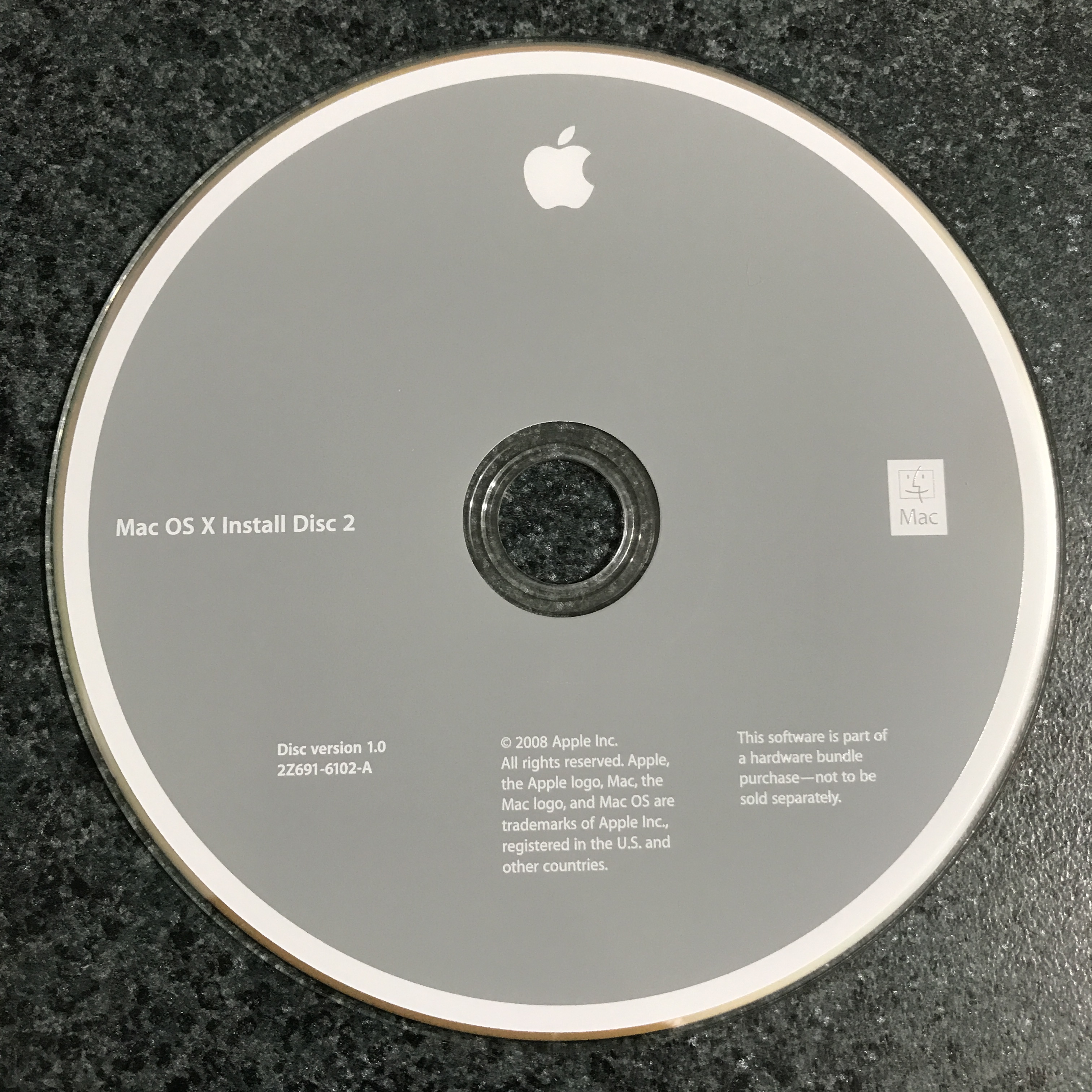 Mac os x install disc 2